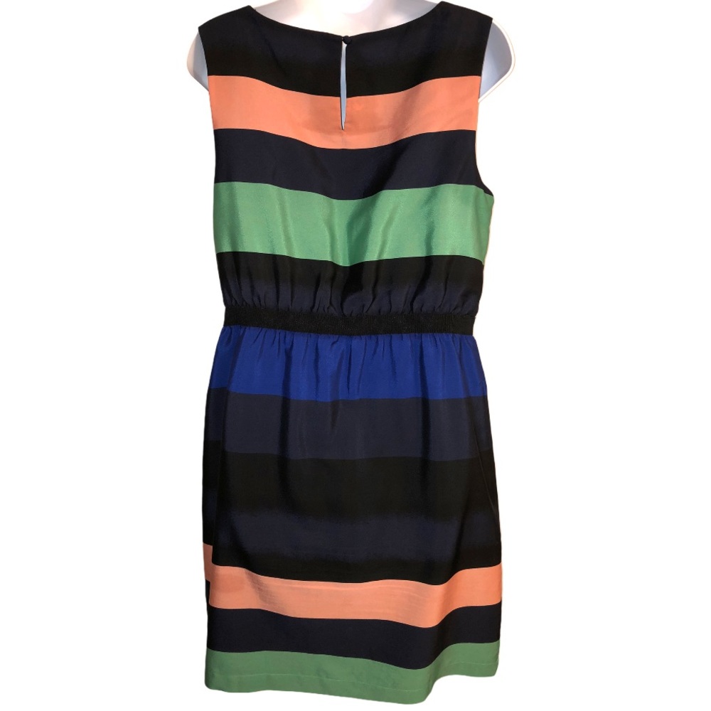 Ann Taylor LOFT Dress Horizontal Stripes Medium - Picture 5 of 13